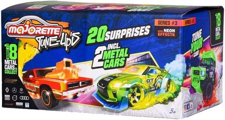 Majorette Tune 3 Race Cars 20 Surprises Set Of 2