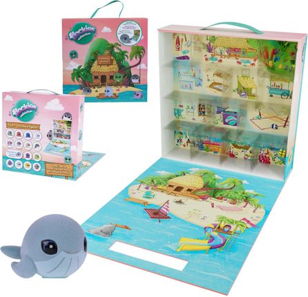 Tm Toys Flockies Walizka Tropikalna Wyspa + Ekskluzywna Figurka