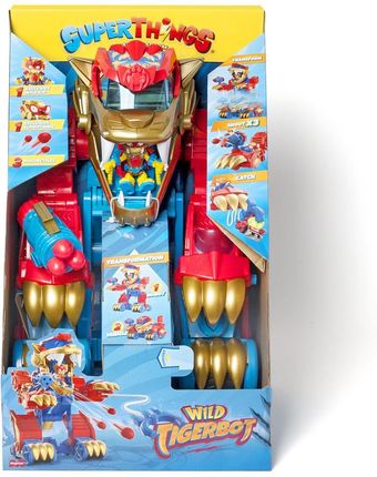 Magic Box Zestaw Figurek Superthings Wild Tiger Transformer
