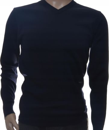 Elegancki klasyczny sweter męski wełniany XXL 2XL