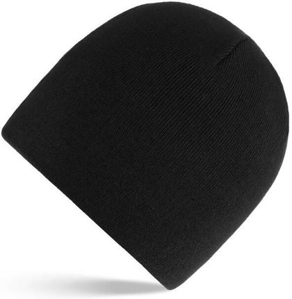 Ciepła czapka zimowa PAOLO PERUZZI BR-01-BL czarna