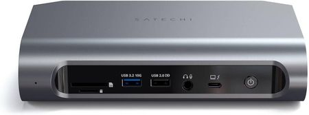 Satechi Thunderbolt 4 Multimedia Pro Dock Hub na 4 Monitory do Mac M1 i M2 Ciemnoszary (STDT4PMMEU)