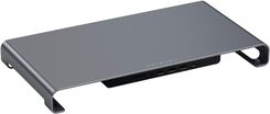 Satechi USB-C Monitor Stand Hub XL Stojak na Monitor Hub USB-C Ciemnoszary (STUCSHXLM)