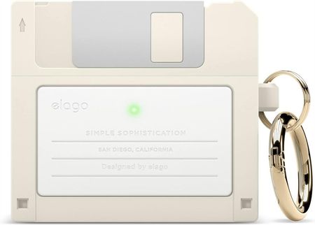 Elago Floppy Disk Case For Airpods 3 Etui Dyskietka Do Classic White (EAP3DISKCWH)