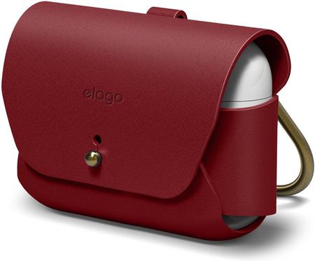 Elago Leather Case For Airpods Pro 2 And Skórzane Etui Na Czerwony (EAPPLERD)