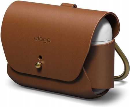 Elago Leather Case For Airpods Pro 2 And Skórzane Etui Na Brązowy (EAPPLEBR)