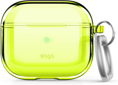 Elago Clear Case For Airpods 3 Etui Przezroczyste Do Neon Yellow (EAP3CLHANGNYE)