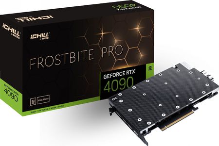 Inno3D GeForce RTX 4090 iCHILL Frostbite Pro 24GB GDDR6X (C4090246X1833FBP)