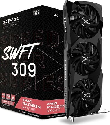 Xfx Speedster SWFT 309 Radeon RX 6700 10GB GDDR6 (RX67LEKJFDB)
