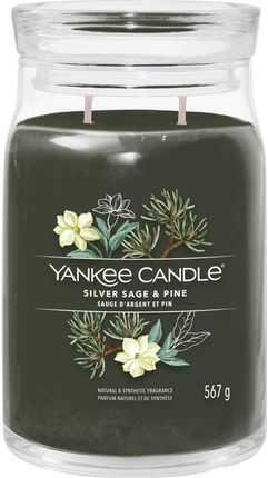 Yankee Candle Signature Silver Sage & Pine Świeca Duża 567g