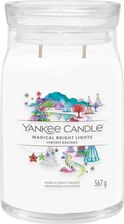 Zdjęcie Yankee Candle Signature Magical Bright Lights Świeca Duża 567g - Trzebinia