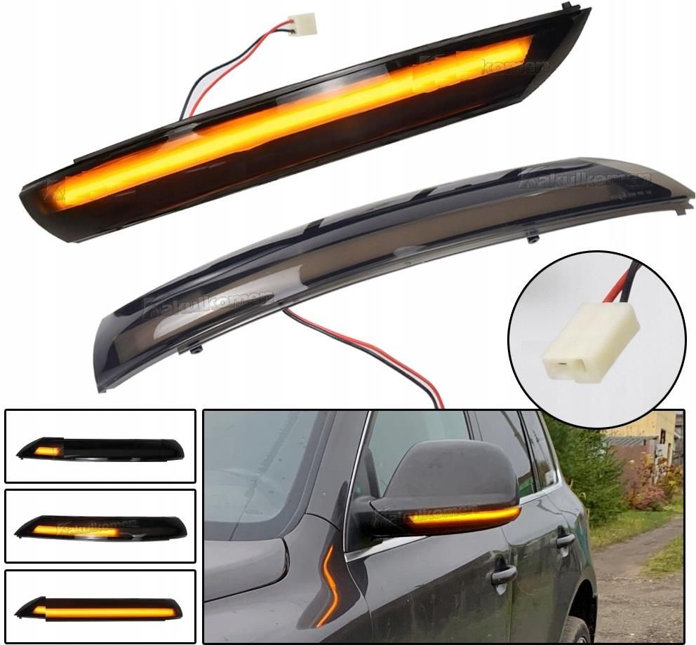 Carreste Kierunkowskazy Dynamiczne Led Volkswagen Touareg 7L6949102C ...