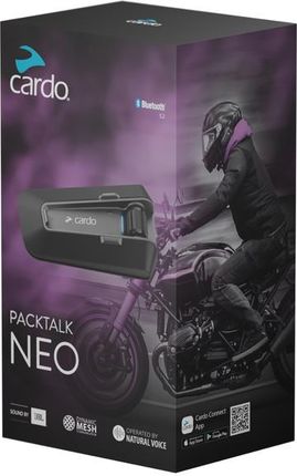 Cardo Interkom Motocyklowy Packtalk Neo Single 102263