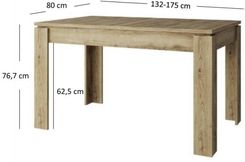 Zdjęcie Mebel Bos Stół Rozkładany Sapori 130 - Świebodzice