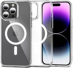 Tech Protect Tech Protect Tech Protect Premium Etui Flexair Hybrid Magsafe Iphone 15 Pro Max Clear