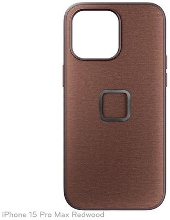 Peak Design Mobile Everyday Fabric Case Iphone 15 Pro Max Redwood