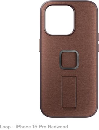 Peak Design Mobile Everyday Loop Case Iphone 15 Pro Redwood