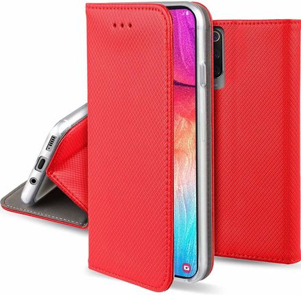 Nemo Etui Realme 8 Pro Portfel Z Klapką Flip Magnet Czerwone