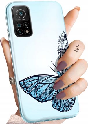 Hello Case Etui Do Mi 10T Pro 5G Motyle Obudowa