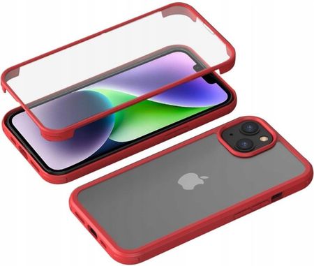 Xgsm Etui Z Szybką Dual Glass Do Iphone 14 Plus Case
