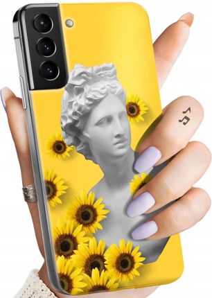 Hello Case Etui Do Samsung Galaxy S21 Ultra 5G Żółte