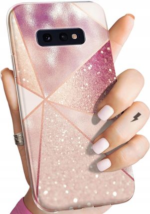 Hello Case Etui Do Samsung Galaxy S10E Różowe Złoto