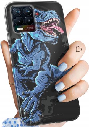 Hello Case Etui Do Realme 8 8 Pro Dinozaury Obudowa