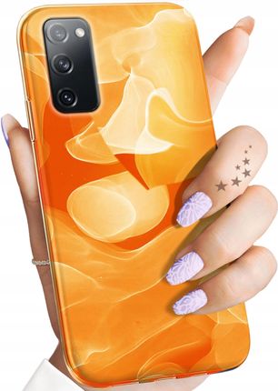 Hello Case Etui Do Samsung Galaxy S20 Fe 5G Pomarańczowe
