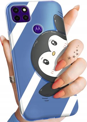 Hello Case Etui Do Motorola Moto E7 Plus Pingwinek