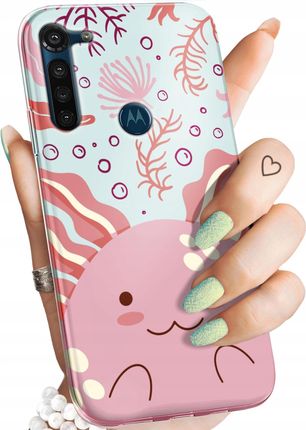 Hello Case Etui Do Motorola Moto G8 Power Axolotl