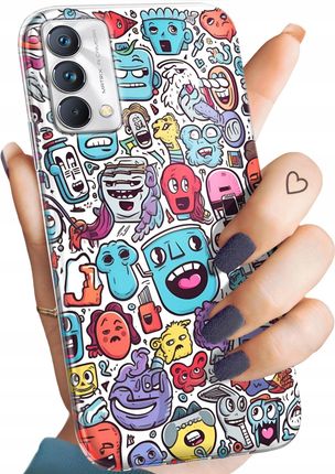 Hello Case Etui Do Realme Gt Master 5G Doodle Zwierzęta