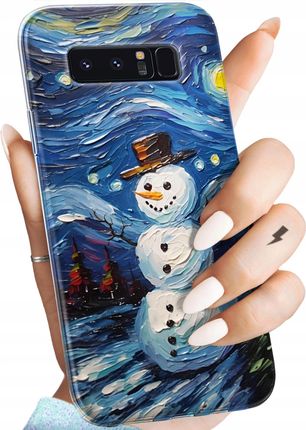 Hello Case Etui Do Samsung Galaxy Note 8 Bałwan Zima