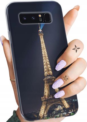 Hello Case Etui Do Samsung Galaxy Note 8 Paryż Francja