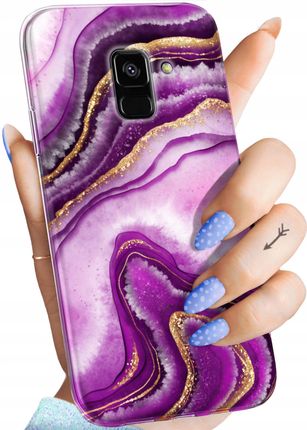 Hello Case Etui Do Samsung Galaxy A5 A8 2018 Różowy Marmur