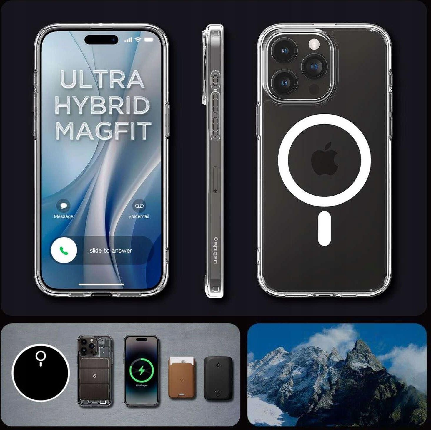 Spigen Etui Do Iphone 15 Pro Max Ultra Hybrid Magf - Etui na telefon ...