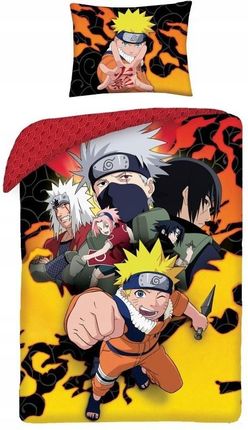 Pościel Bawełniana 140X200Cm Manga Anime Naruto