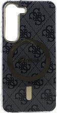 Guess Oryginalne Etui Samsung Galaxy S23 Hardcase 4G Magsafe Guhms23Mh4Stk Czarne