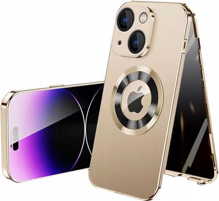 Xgsm Etui Magnetyczne Do Iphone 14 Glass Magsafe Szkło Na Ekran Ochrona Aparatu