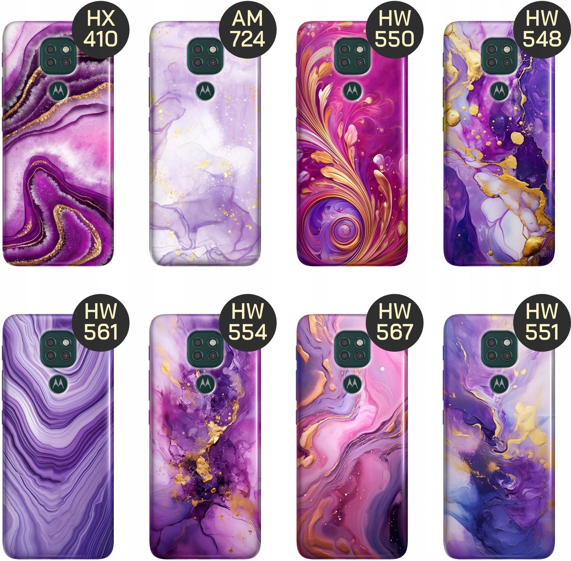 Hello Case Etui Do Motorola Moto E7 Plus Różowy Marmur - Etui na ...