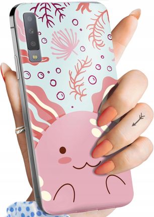 Hello Case Etui Do Samsung Galaxy A7 2018 Axolotl