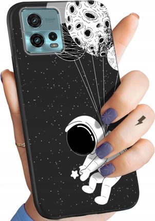 Hello Case Etui Do Motorola Moto G72 Kosmos Księżyc
