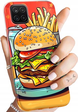 Hello Case Etui Do Samsung Galaxy A12 Hamburger Burgery