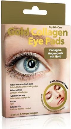 Glyskincare Gold Therapy Kolagenowe Płatki Pod Oczy Ze Złotem 5Kpl.
