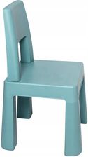 Zdjęcie Krzesełko Dziecięce Krzesło Do Stolika Multifun Turkusowe - Poręba