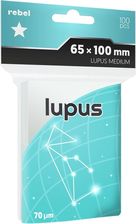Zdjęcie Rebel Koszulki na karty Lupus Medium 65x100 mm (Griffin) 100 szt. - Łasin
