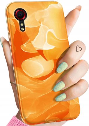 Hello Case Etui Do Samsung Galaxy Xcover 5 Pomarańczowe