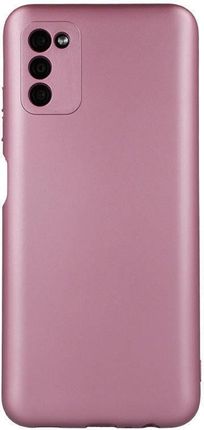 Nemo Etui Motorola Moto E7 Power Metallic Case Różowe