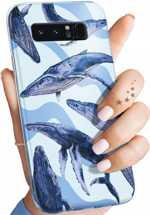 Hello Case Etui Do Samsung Galaxy Note 8 Morze Fale