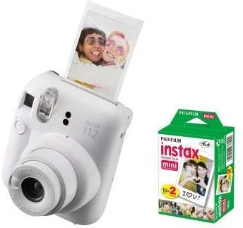 Fujifilm Instax Mini 12 Biały + Wkłady (20 zdjęć)