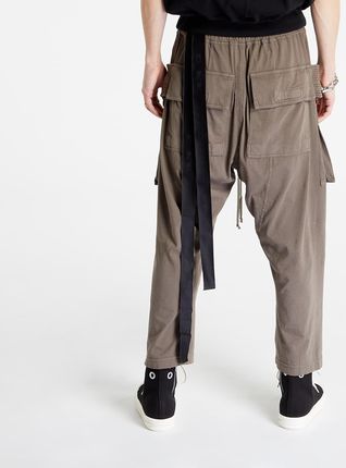 Rick Owens DRKSHDW Creatch Cargo Cropped Drawstring Pants Dust